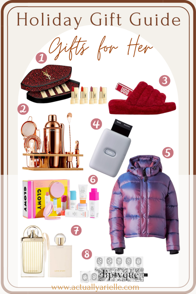 holiday gift guide gifts for her