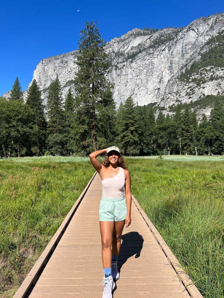 one day in yosemite park