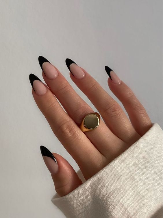 Over 50 Elegant Black Nail Designs By Move Manicure Singapore