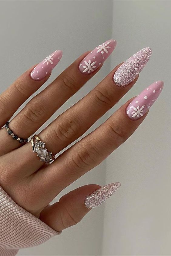 cute winter nails