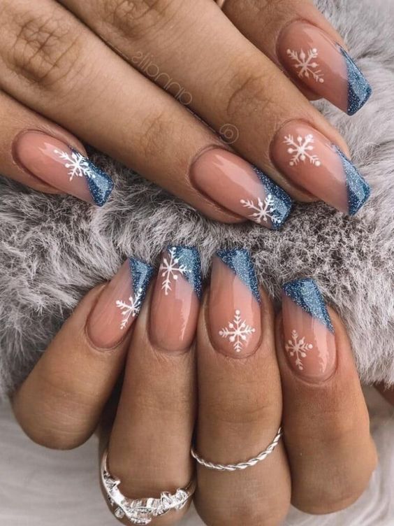 simple winter nails