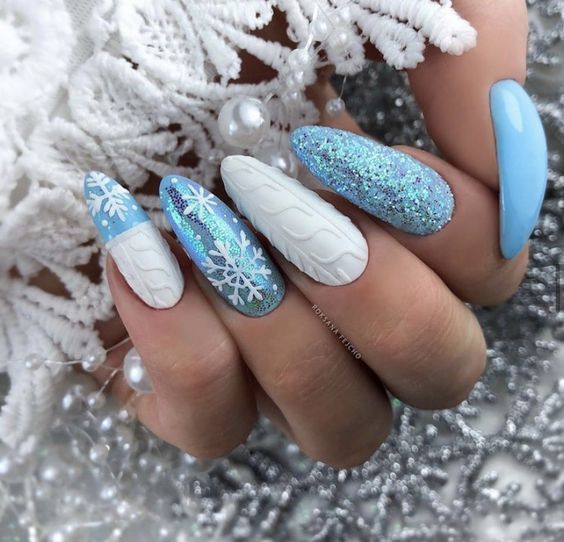 simple winter nails ideas