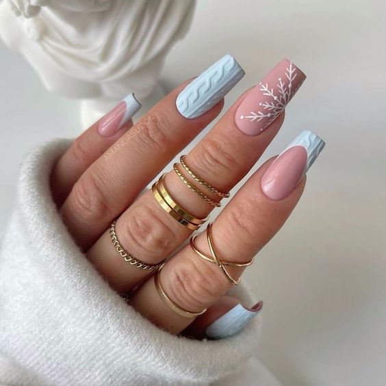 simple winter nails ideas