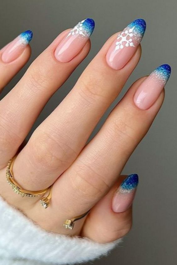 simple winter nails