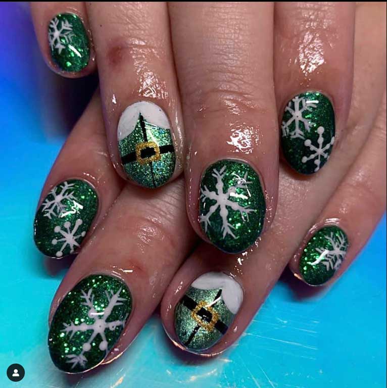 elf nails short