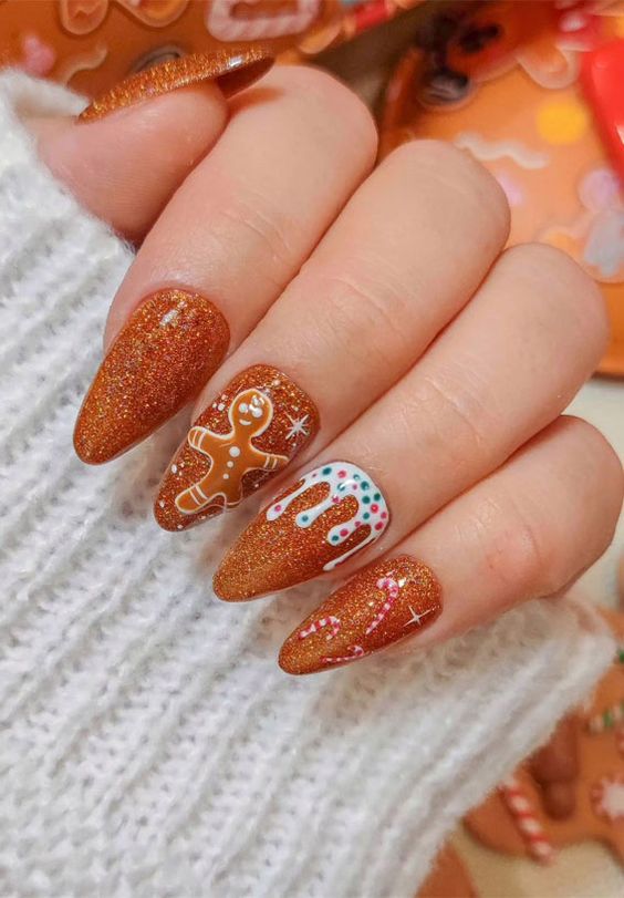 31 Christmas Acrylic Nails to Try This Holiday Season | Glamour