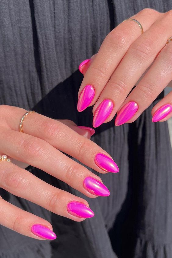 Hot Pink Nails Pictures, Photos, and Images for Facebook, Tumblr,  Pinterest, and Twitter