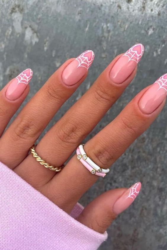 Light Pink Nails with Gold Polka Dots | Dajah C.'s Photo | Beautylish
