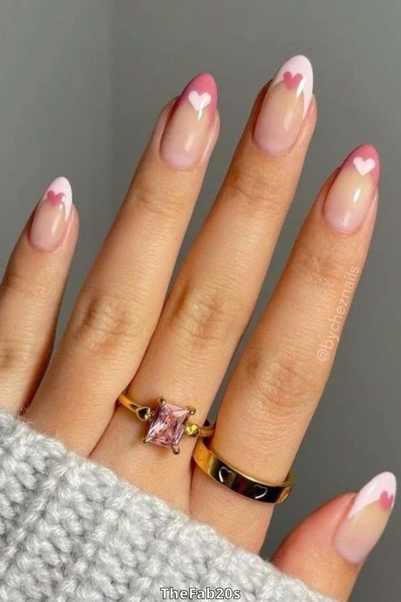 light pink nail designs simple
