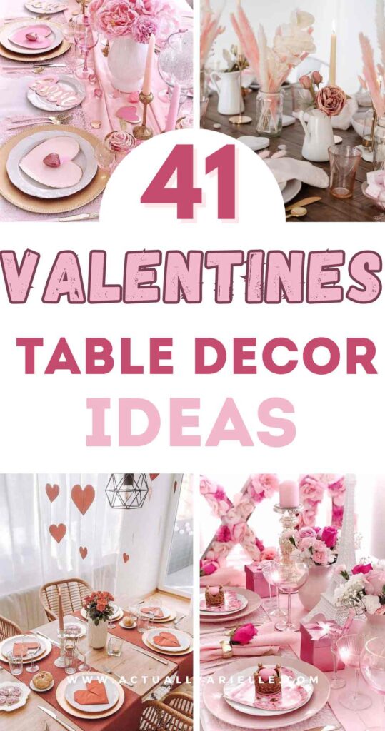 valentines table decor ideas