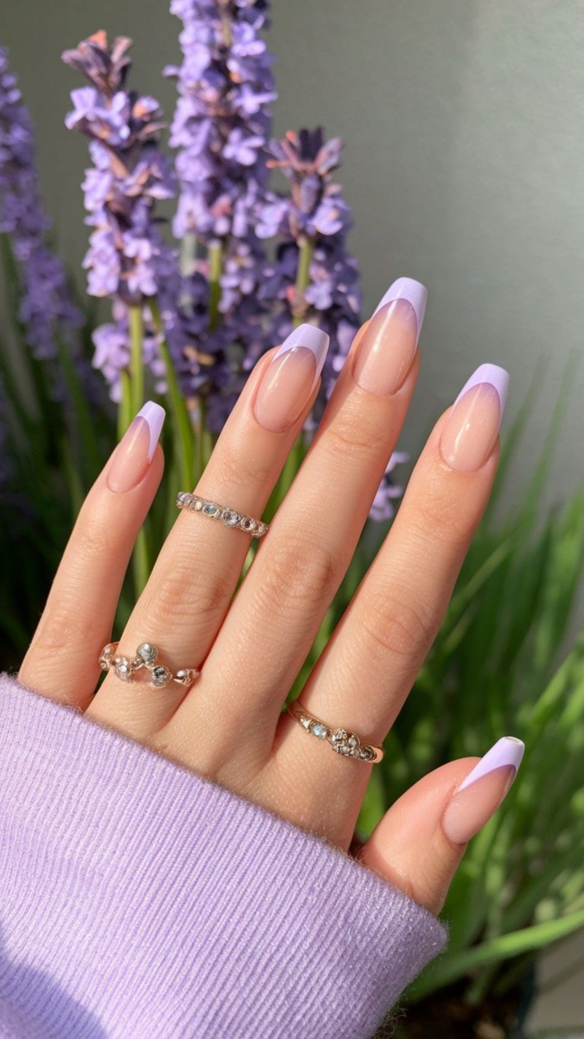classy spring nails