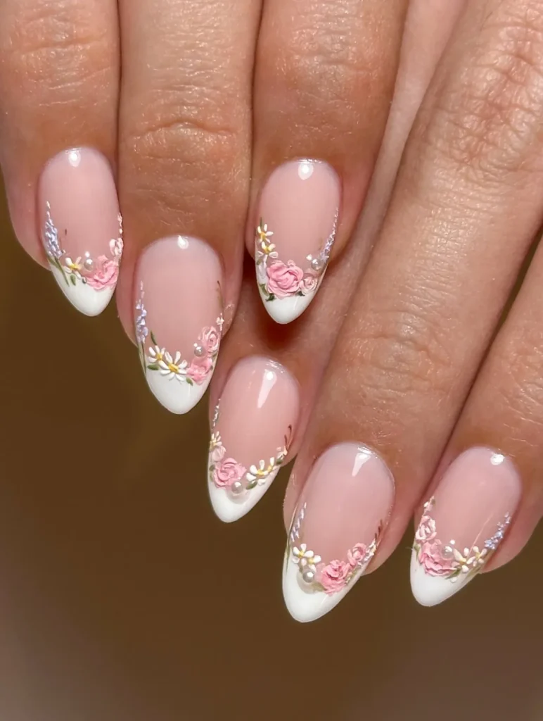 simple classy spring nail designs