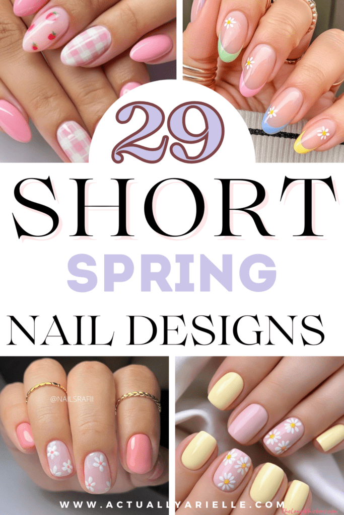 short spring nail designs